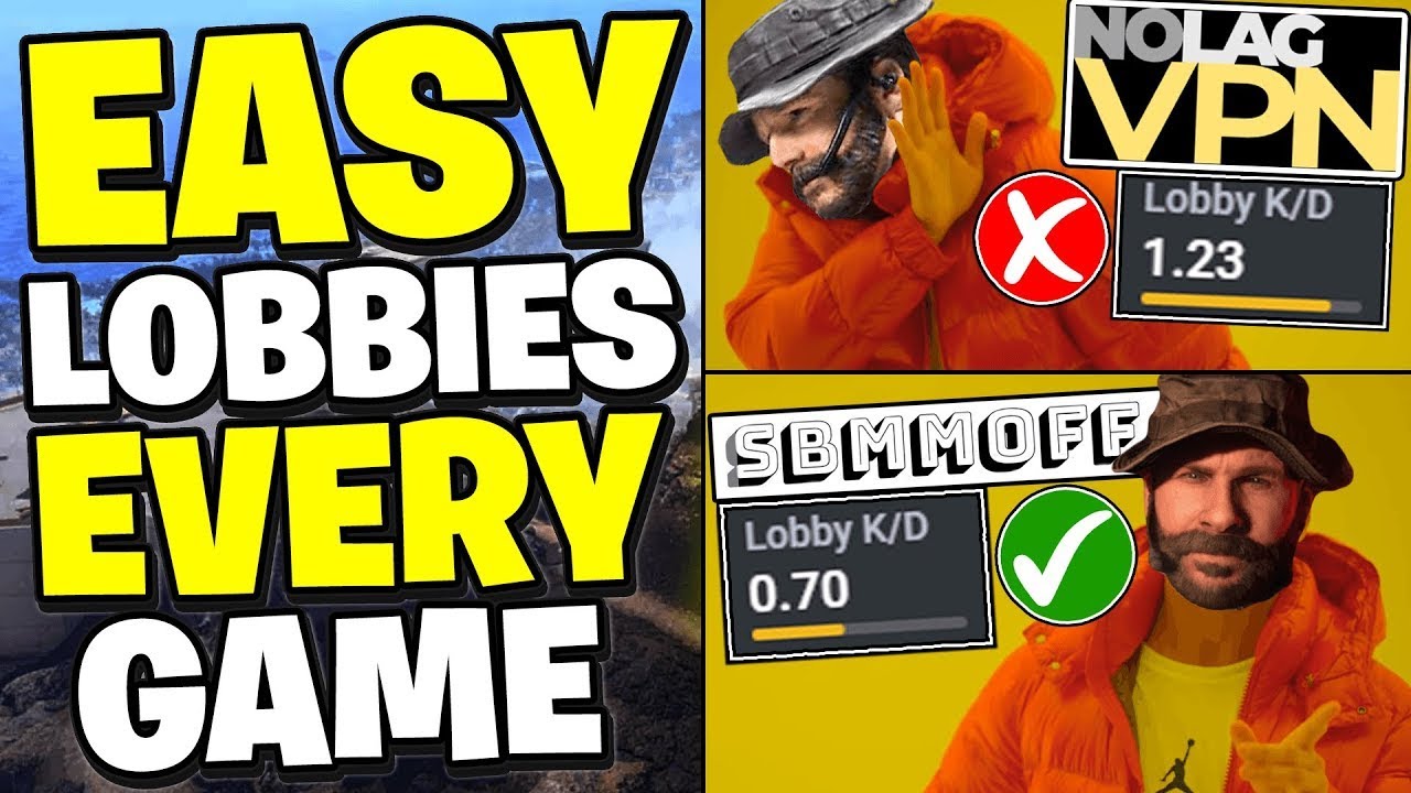 call of duty vpn sbmm